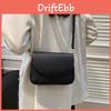 Trendige Kleine Schulter-Crossbody-Tasche Für Damen In Stilvollen Schwarzbraunen Und Kaffeefarbenen