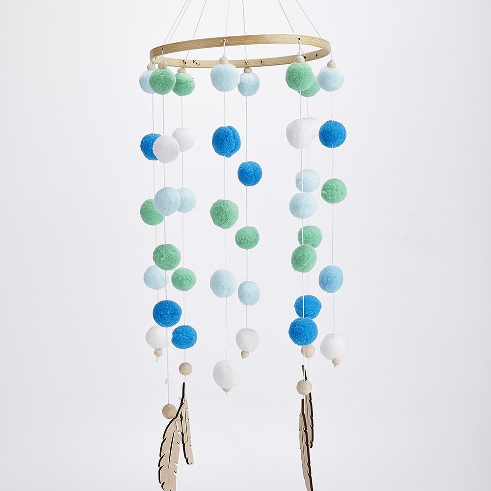 Nordic Tassel Wind Chime: Bedside Bell & Children's Room Decor – Perfect for Living Room, Shop Display, and Photography Props E18.
