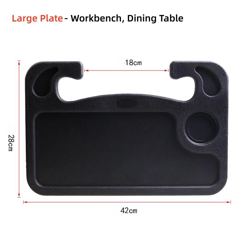 Car Portable Steering Wheel Table Bracket Car Steering Wheel Laptop Stand Beverage Food Coffee Tray Board for Working Eatingable