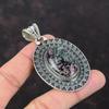 Eudialyte Pendant Original Gemstone Jewelry 925 Sterling Silver Pendant Vintage Pendant Silver Jewelry Gift For Him Handmade Antique Pendant