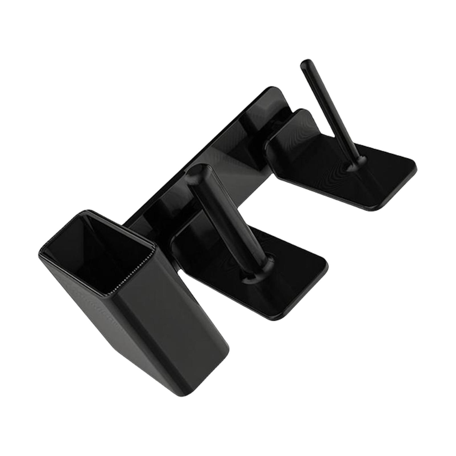 

Drinkware Storage Rack Side Mounted Tilted Cup Rack For Slushie Machine Space Saving Straw and Lid Holder Accessories 1
