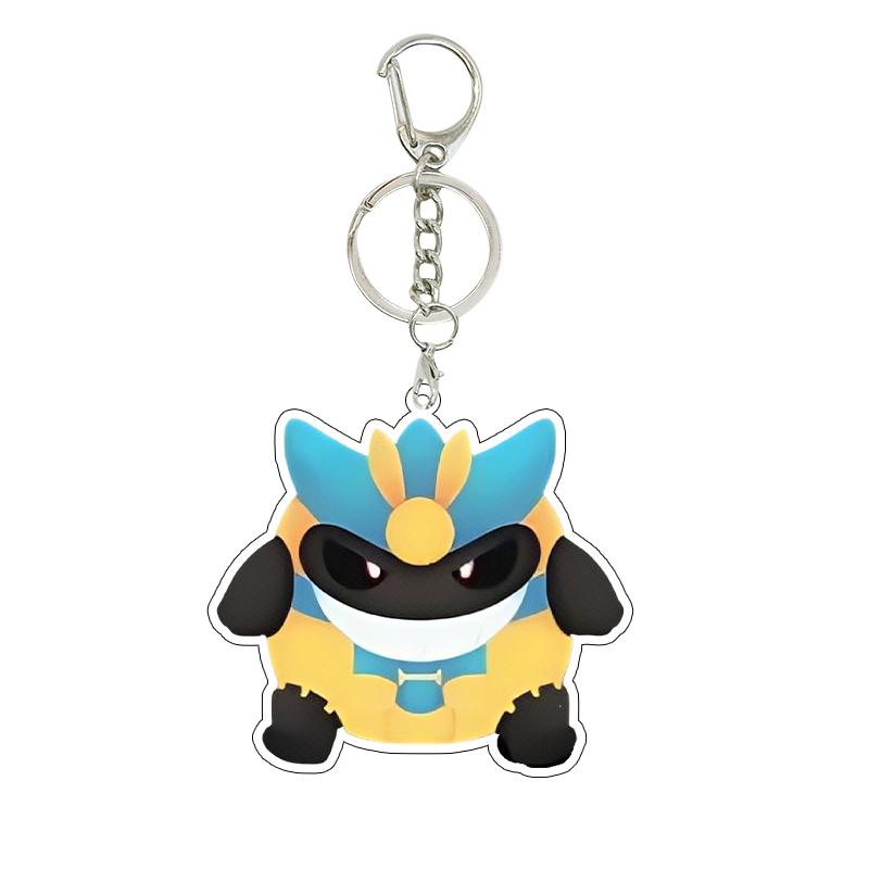 Anime Cartoon Gengar Halloween Day Acrylic Keychain Kawaii Pocket Figure All Saints' Day Creative Pendant Decoration Gifts Toys