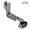 1 PCS Industrial Sewing Machine Curved Hemming Foot Silk Chiffon Skirt Crimping Presser Foot Hem Pull Tube Presser Foot