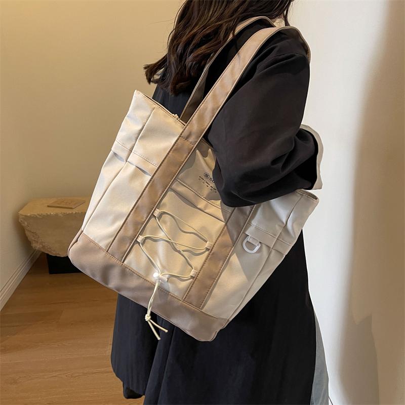 

Студенческая холщовая сумка, женская сумка на плечо, большая вместительная сумка-тоут