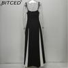 BITCED Women's Fashionable Evening Gown Dress: Elegant, Sensual, Backless, Figure-Hugging