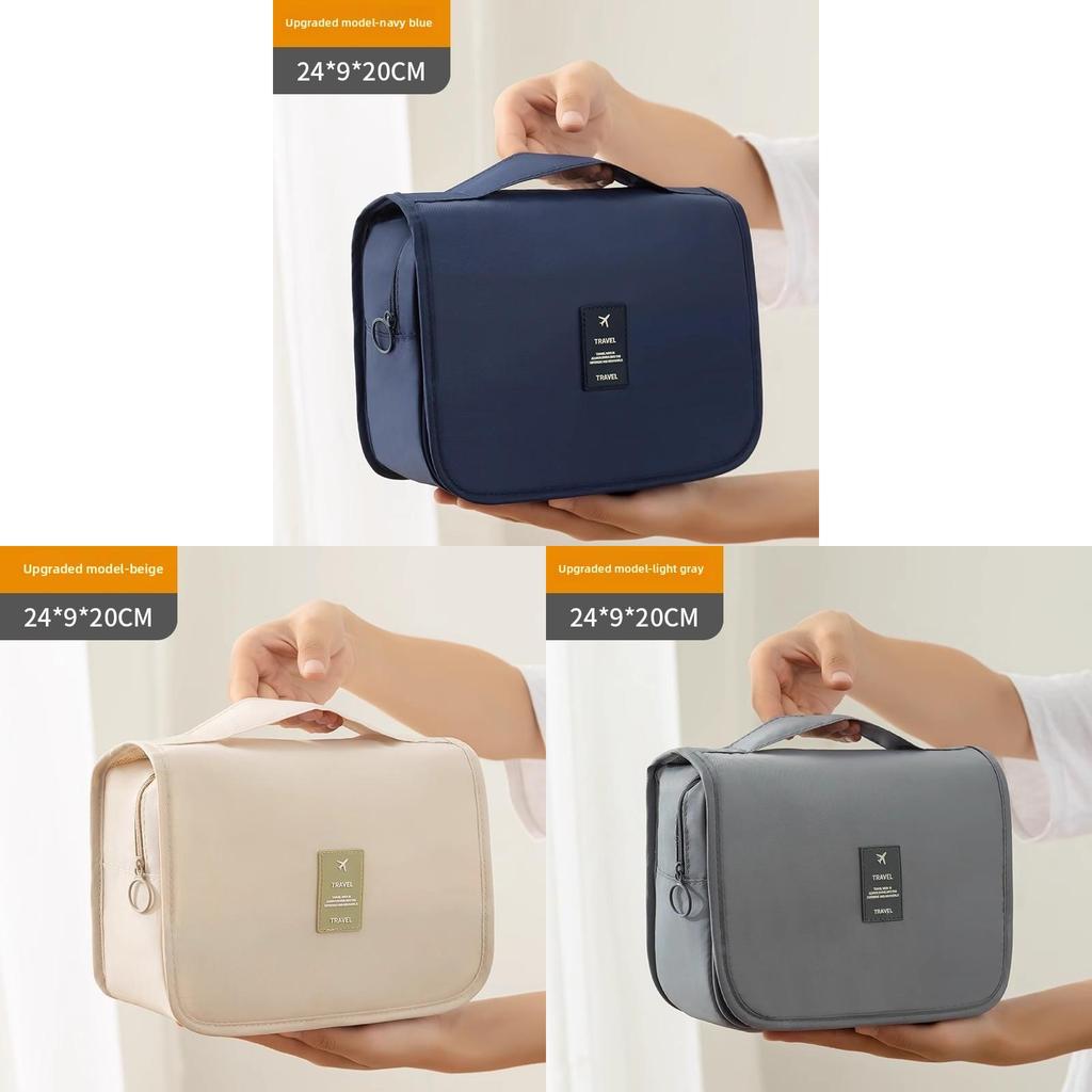 Travel Cosmetic Organizer With Waterproof Polyester Fabric For Women And Makeup Storage