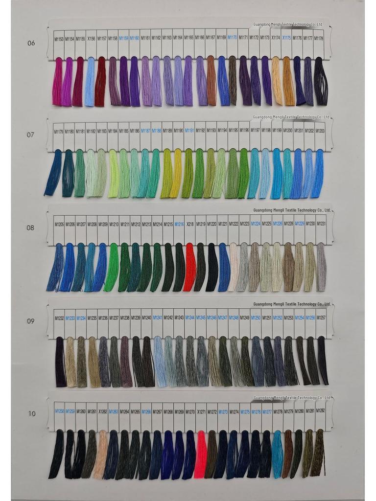 Quilted Cotton Bottom Line 40S/2 Large Spool High-Strength Polyester Embroidery Thread