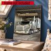 Kw Heavy Trucks Customize Your Name Diamond Painting Round Diamond Diy Frameless Holiday Artwork Suitable For Home Office Wall Decoration