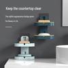 Punch-Free Wall-Mounted Double Layer Soap Holder