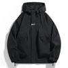Fashion Trend Versatile Men's Advanced Casual Hiking Outdoor Casual Hooded Pilot  Jacket Windproof Ouddoor Jacket