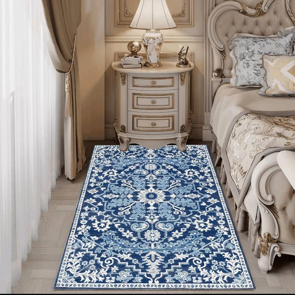 Dywan do salonu w stylu europejskim, stolik kawowy, dywan do sypialni, wystrój domu, uniwersalny dywan, dywanik przy łóżku, mata na stolik kawowy