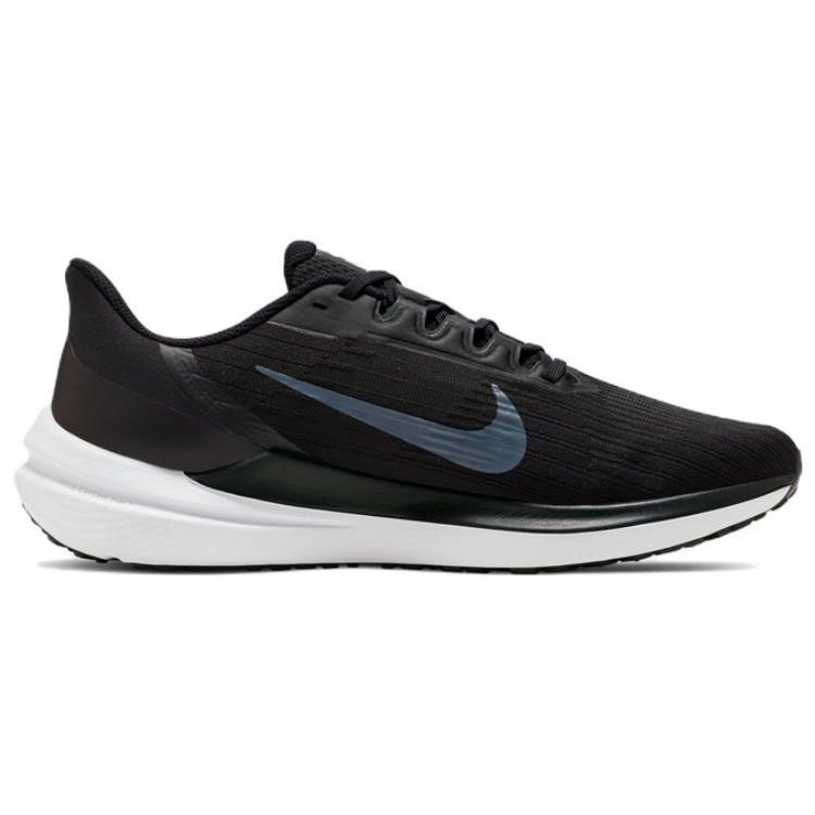 Nike Air Winflo 9 Black Dark Smoke Grey Men Sneakers White DD6203-001