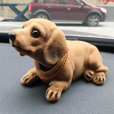 Figurină Câine cu Cap Clătinător Decor Auto Ornament Câine cu Cap Clătinător Jucărie Câine cu Cap Clătinător