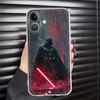 Luxury Stars Wars Phone Case For iPhone 17 16e 16 15 14 13 12 11 Mini Air Pro Max X XR XSMax 8 Plus Transparent Soft Back Cover