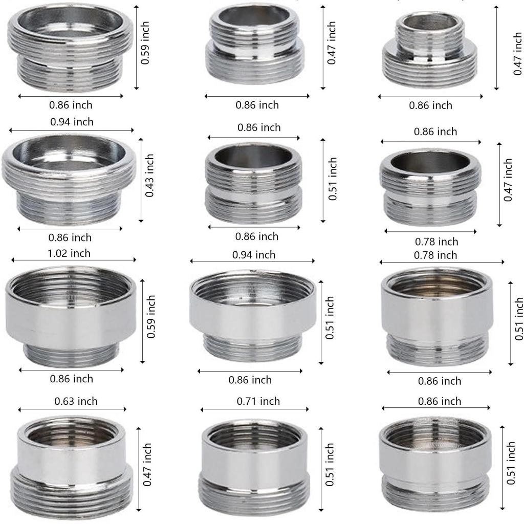 Adaptateur Aérateur Purificateur d'Eau 22mm vers 4 points