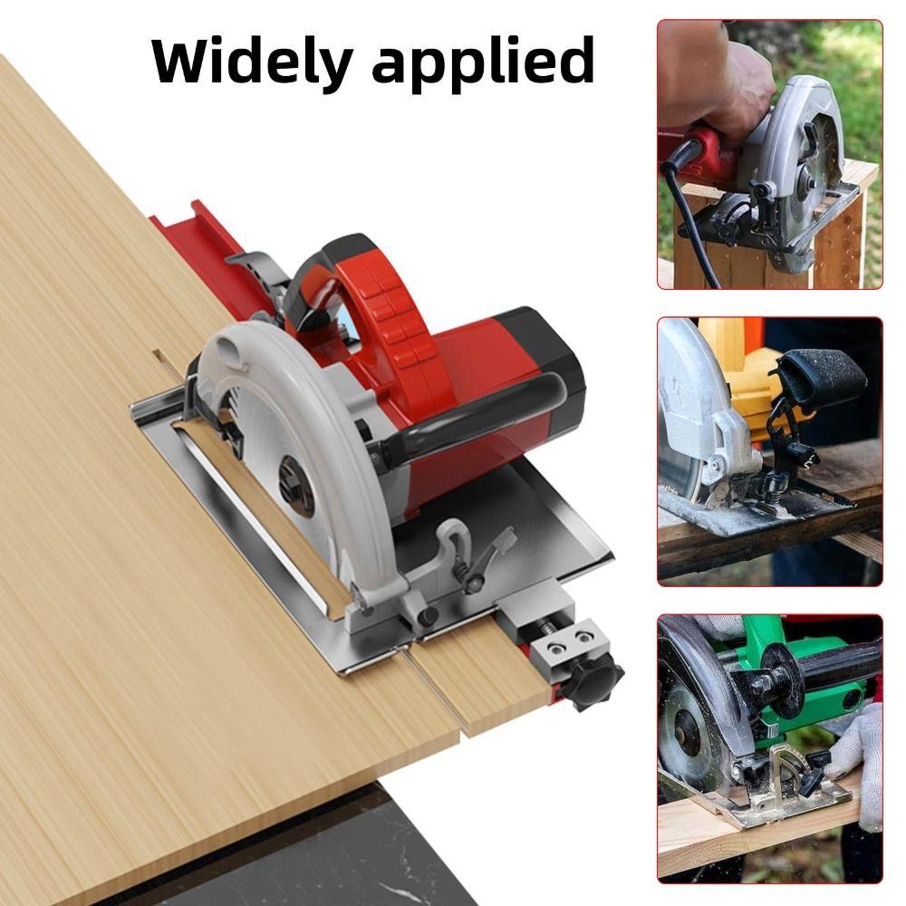 Fixed Ruler Cutting Machine Base Adjustabl Cutting Base Plate  Woodworking Cutting