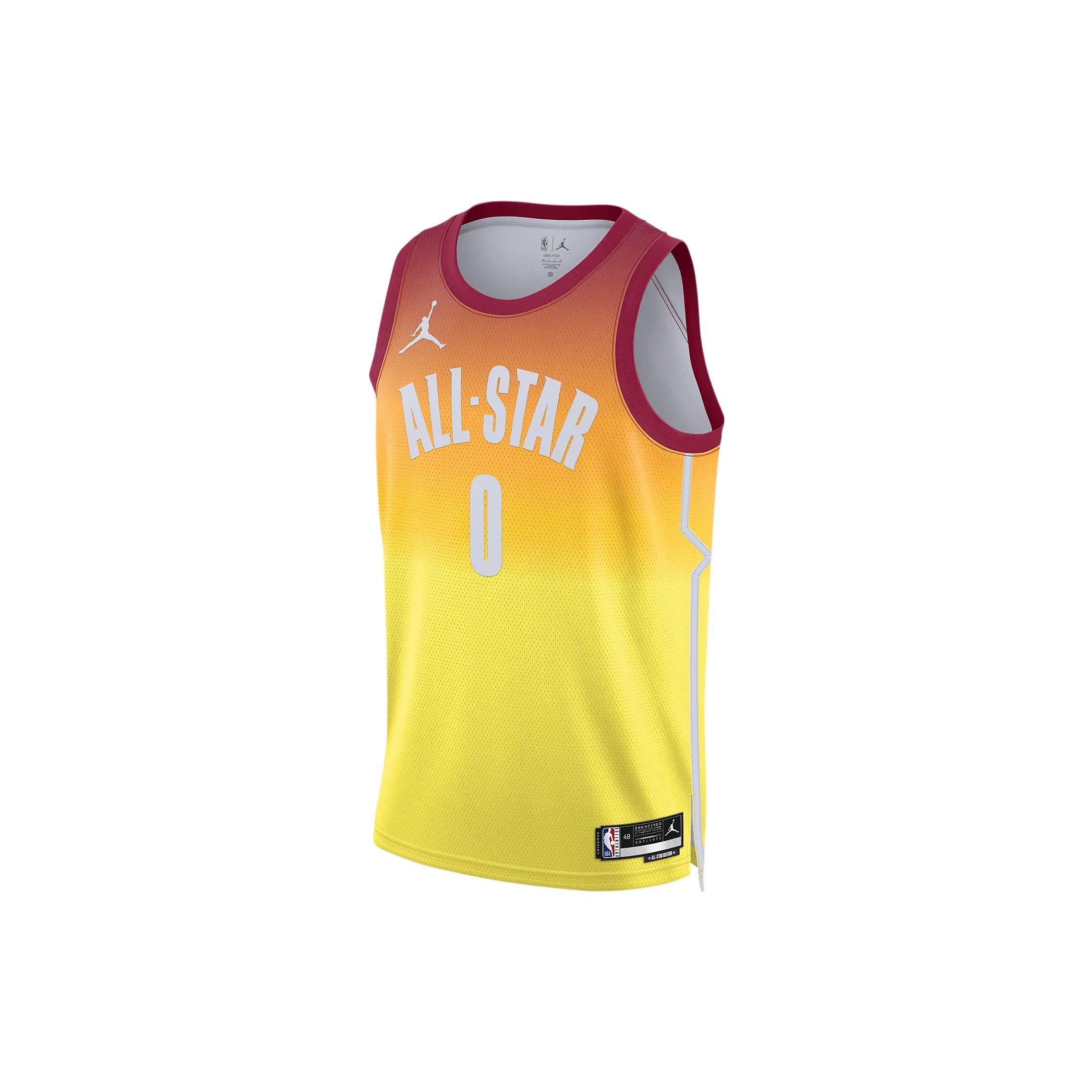 Jordan 2023 All Stars Basketball Jersey Men s Orange DX6330-626 XL