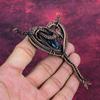 Pietersite Pendant Copper Wire Wrapped Gemstone Jewelry Handmade Designer Pendant