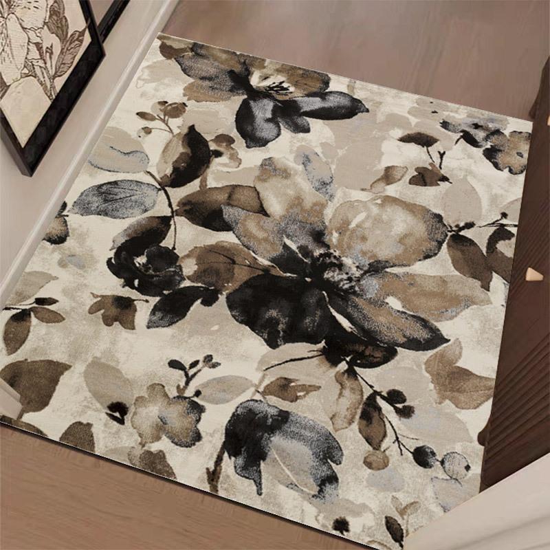 

Ковер для гостиной Входной коврик Грязеотталкивающий и простой в уходе Дверной коврик Противоскользящий коврик для ног 80*100CM