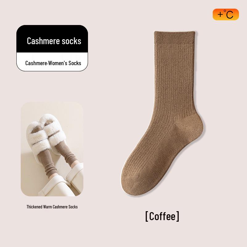 Women's Wool Mid-Calf Autumn Winter Maternity Floor Socks