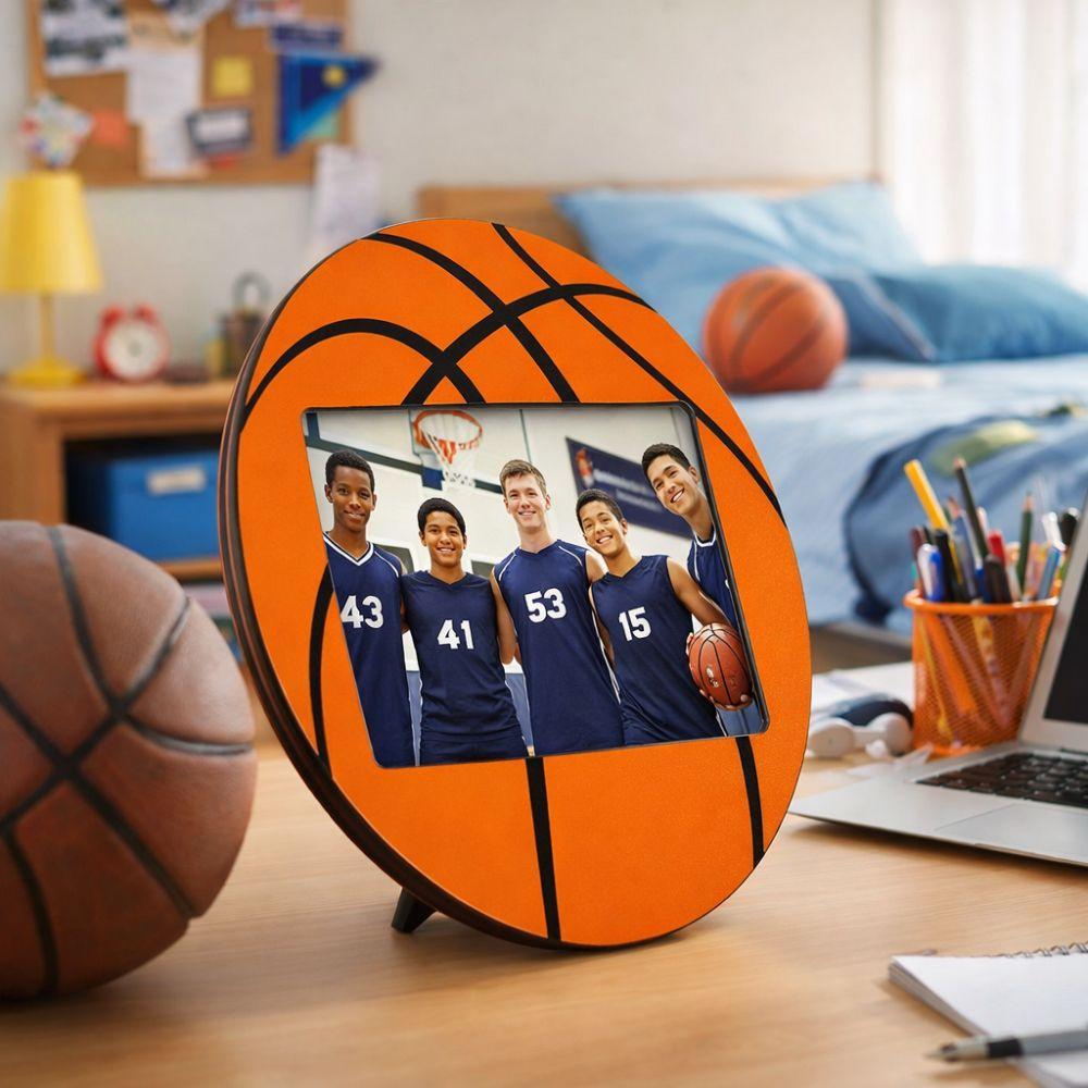 Sport Themed Football Picture Holders Wooden Decorative Frame Art Display Rack  Sport Enthusiasts