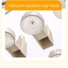 Wall-Mounted Suction Cup Towel Rack Waterproof Shower Slipper Hanger Bathroom Towel Rod  Kitchen