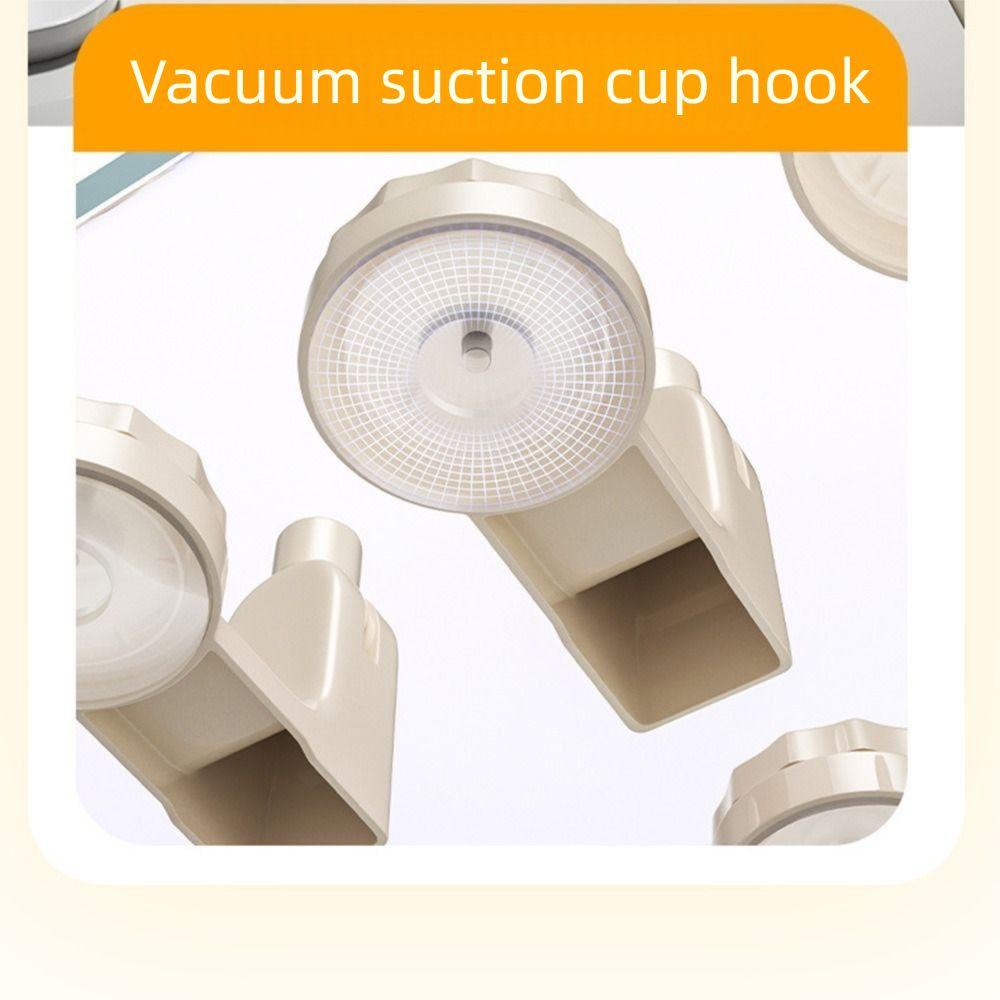 Wall-Mounted Suction Cup Towel Rack Waterproof Shower Slipper Hanger Bathroom Towel Rod  Kitchen