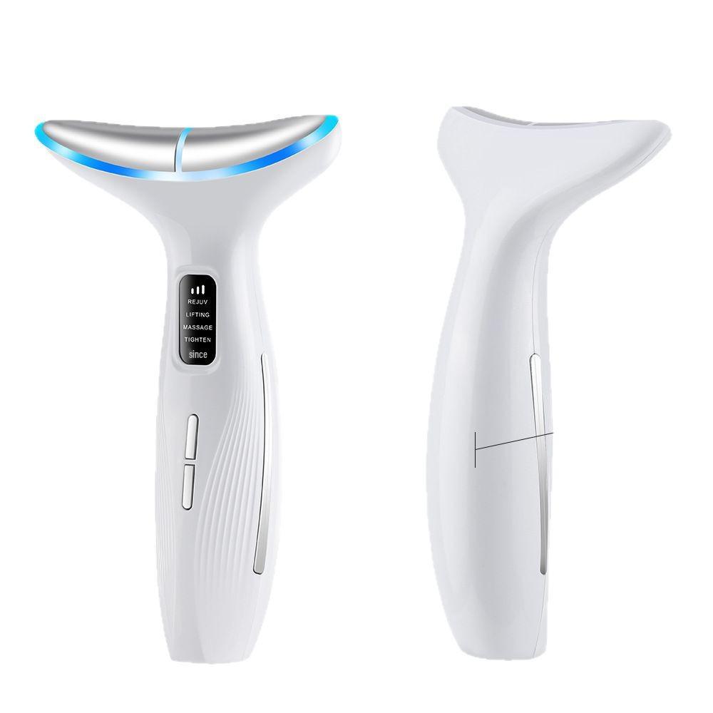 EMS Microcurrent Color Light Neck Beauty Massager Tool