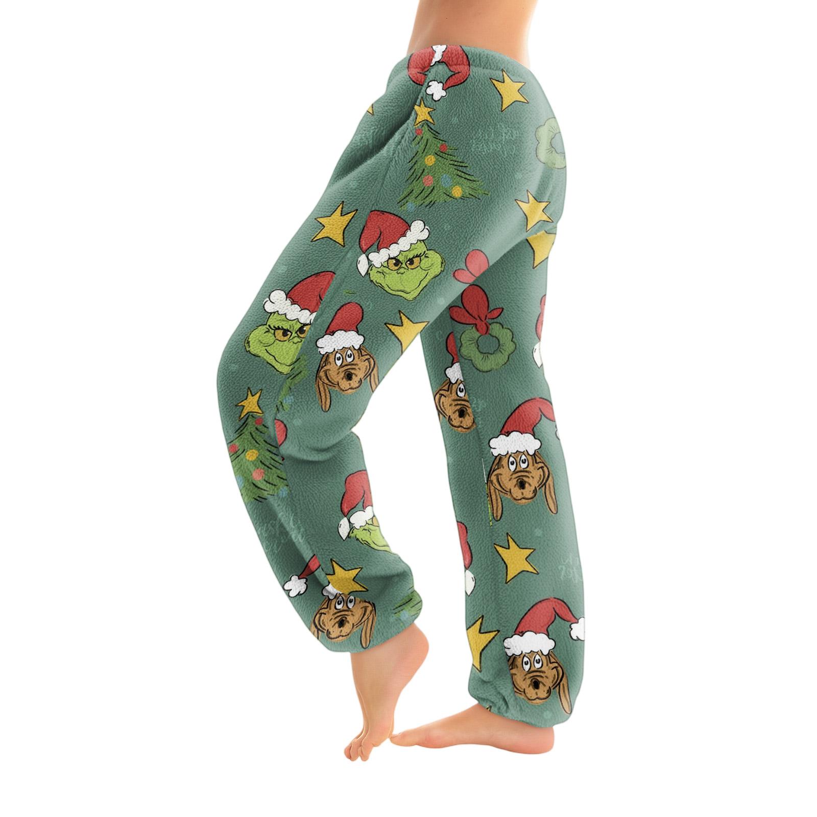 

Женские однотонные брюки с манжетами, повседневные брюки и пижамные брюки L