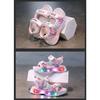 Summer New Girls' My Melody Princess Sandals Children's Kuromi Velcro Glowing Student Beach Shoes