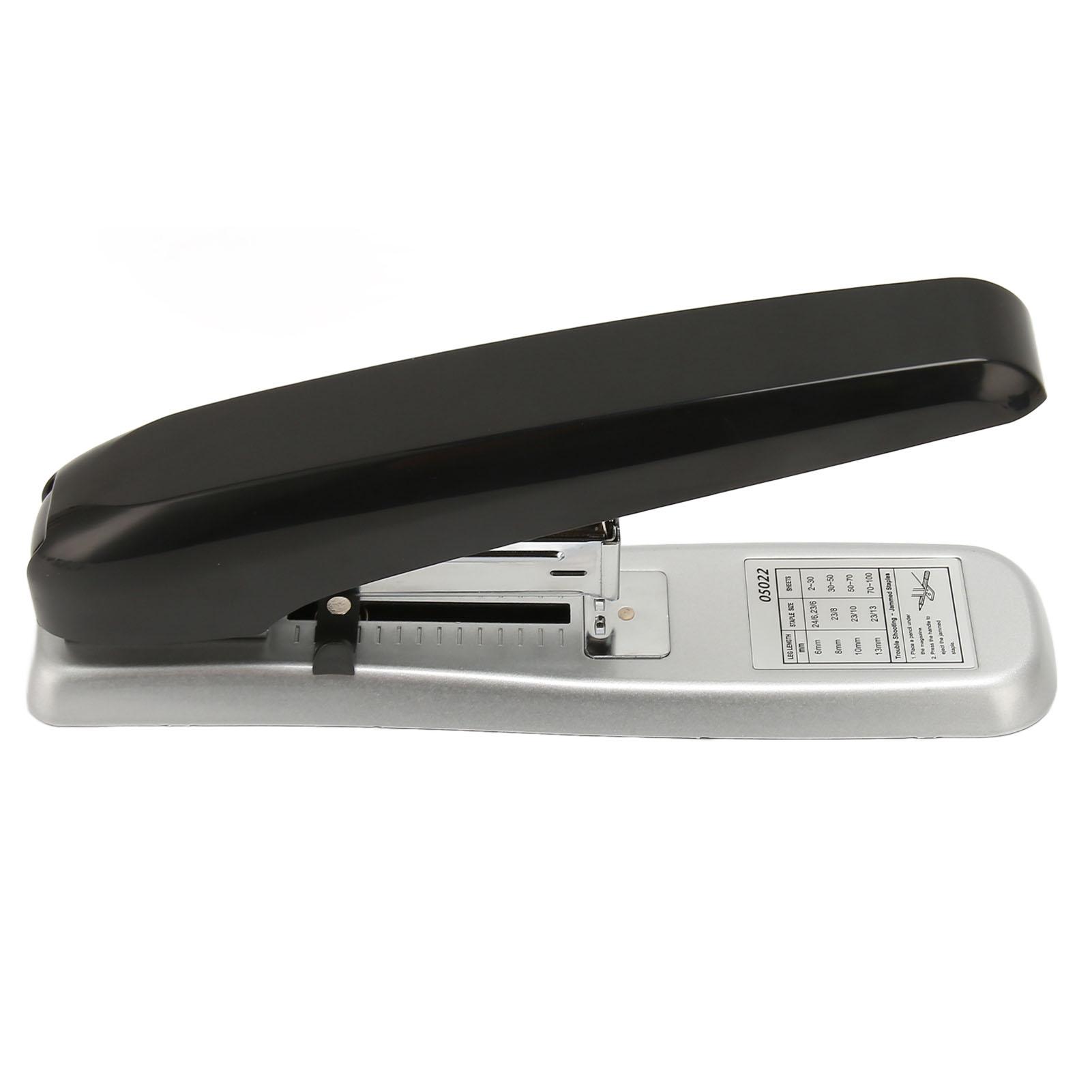 100 Sheet Capacity Metal Stapler Ergonomic Effortless Desktop Stapler for Office School Home