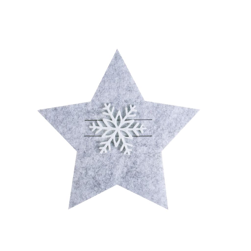 4/8pcs Christmas Knife Fork Holder Felt Xmas Tree Star Shape Pocket Cutlery Bag New Year Party Dinner Table Decoration Organizer