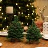 User Friendly Tabletop Christmas Tree Wood And Plastic Scandinavian Style Holiday Centerpieces For Home Or Office