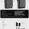 Global Walkie-Talkie ZL38: 5000 km Range, Outdoor Fleet Logistics, Mini Wireless Positioning.