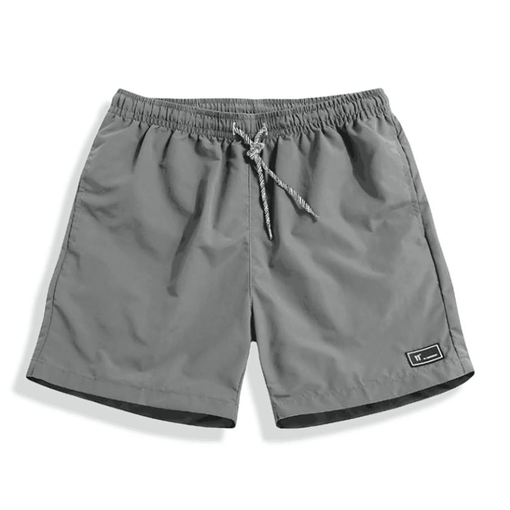 Men's Summer Plus Size Thin Fast-drying Beach Trousers Casual Sports Short Pants