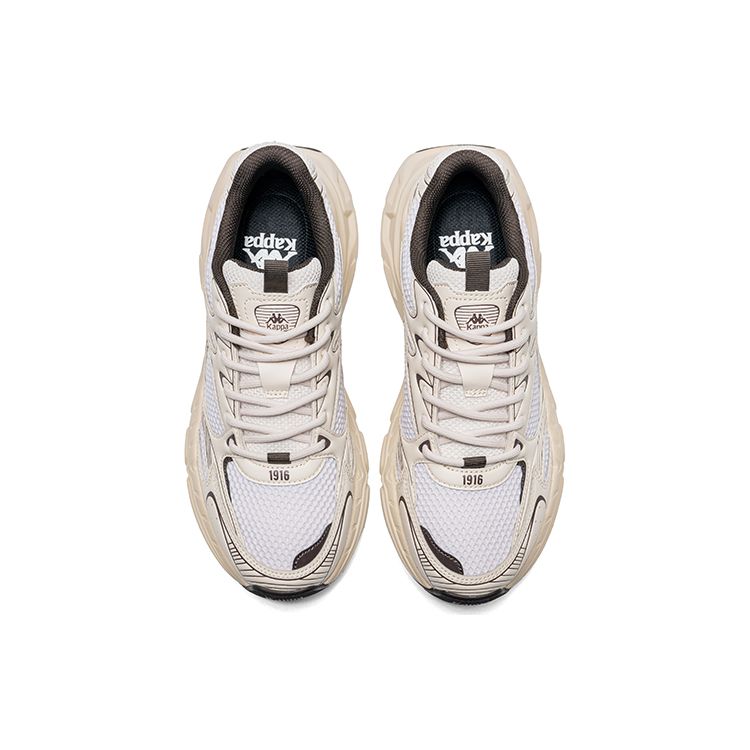 Kappa Hydrogen Track Retro Thick Sole Versatile Comfortable Breathable Sports Shock Absorbing Increased Height Low Top Running Shoes K0DZ5MC14CJ-133
