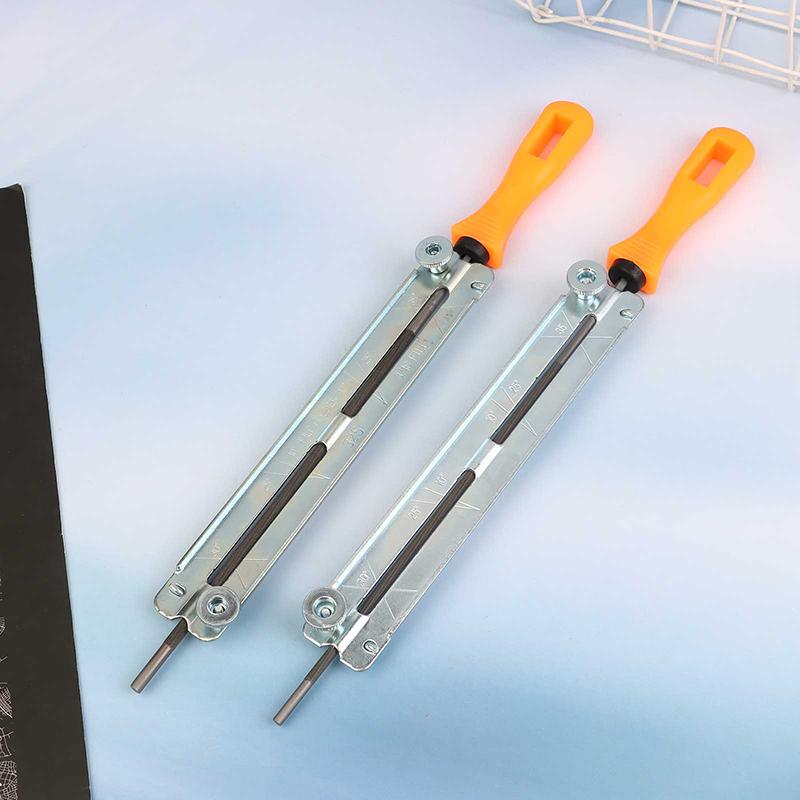 4Mm/4.8Mm Mechanical Chainsaw Sharpening Files With Plastic Handle Woodworking Chain Saw Tool Abrasives Tools Accessories