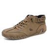 Octopus Men's Shoes, High-top Martin Boots, Autumn and Winter Men's Casual Short Boots