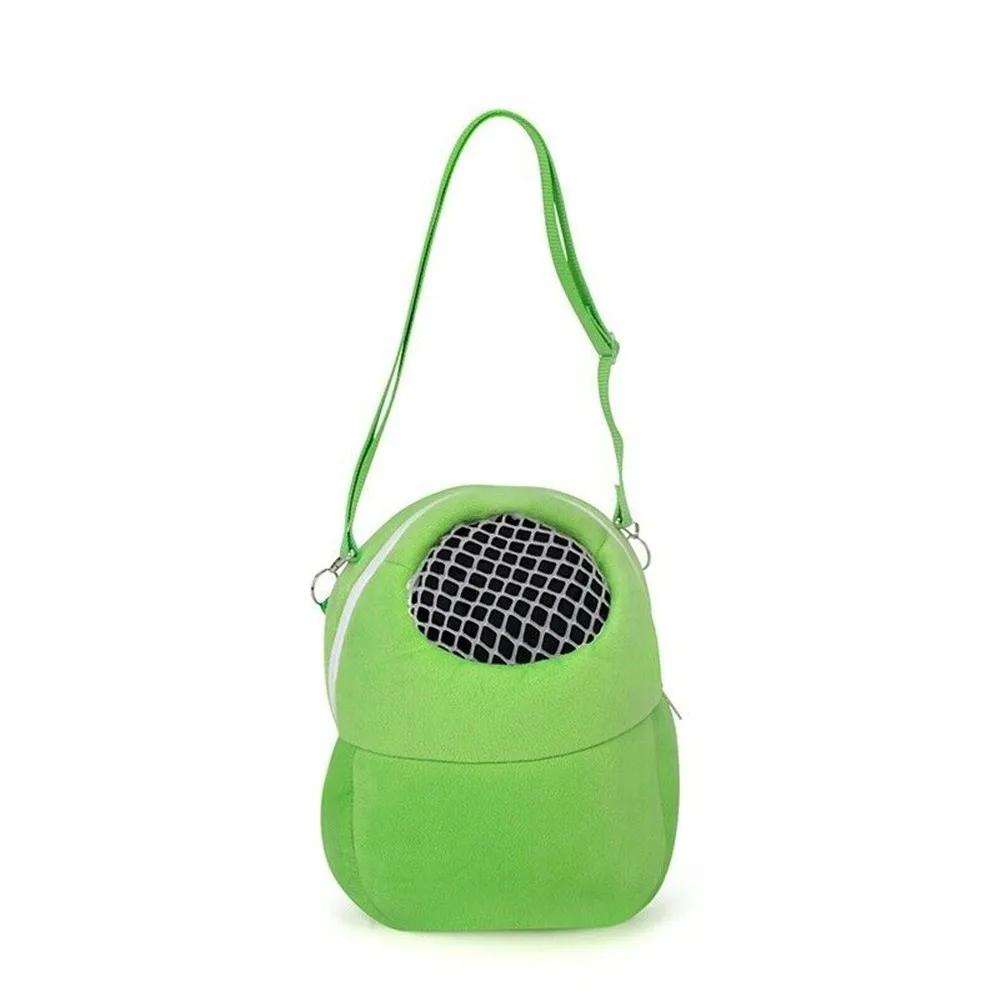 New Warm Travel Walking Small Animal Transport Vehicle Hamster Travel Bag Totoro Guinea Pig Rabbit Breathable Transport Cage
