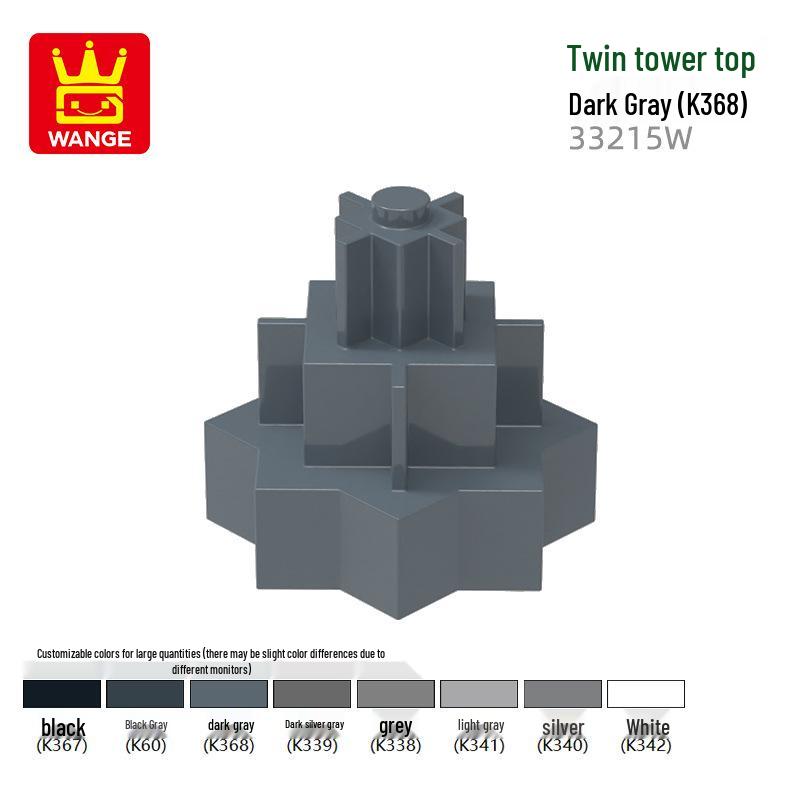 

Детские конструкторы Wange: Набор «Башни-близнецы: Наука и образование» (33215W) 0.1kg (approx. 21 pcs)