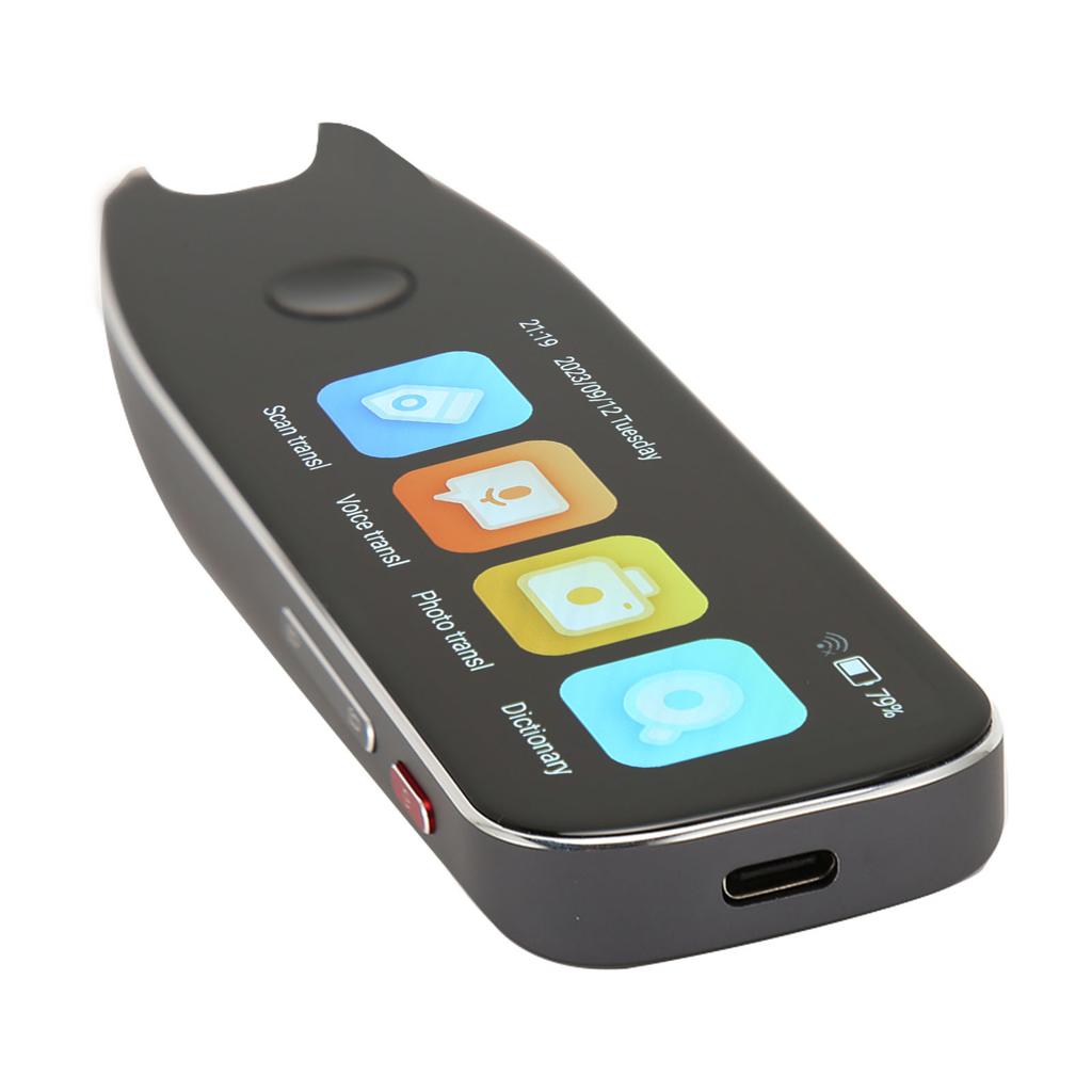 Smart Translation Pen 3.46inch Touch Screen WiFi 134 Online Speech Translations Recording Portable Scan Translation Pen