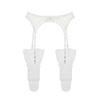 Women See Through Lace Garter Belt With Stockings 2Pcs Ultrathin Mesh Sexy Garter ZH