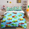 Kids Toy Cars Set - Playroom Decor Multiple Sizes Kid'S And Adults' Bedroom Exquisite 3Pc Bedding Set, Gift