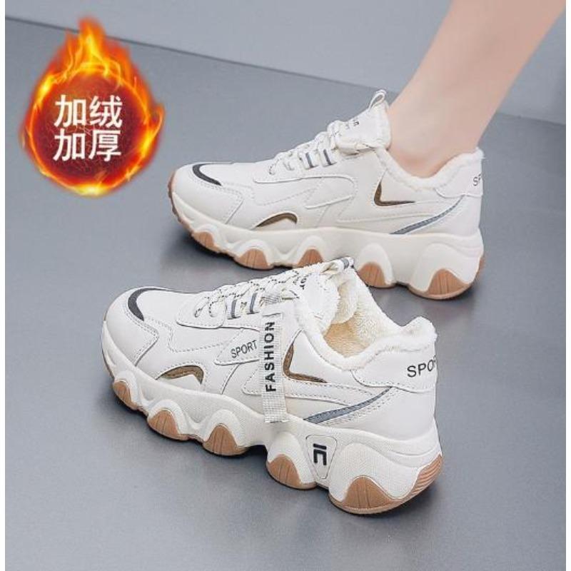Autumn New Breathable Sports Shoes Women'S Sneakers Thick Bottom Student Running Shoes Zapatillas Mujer P489