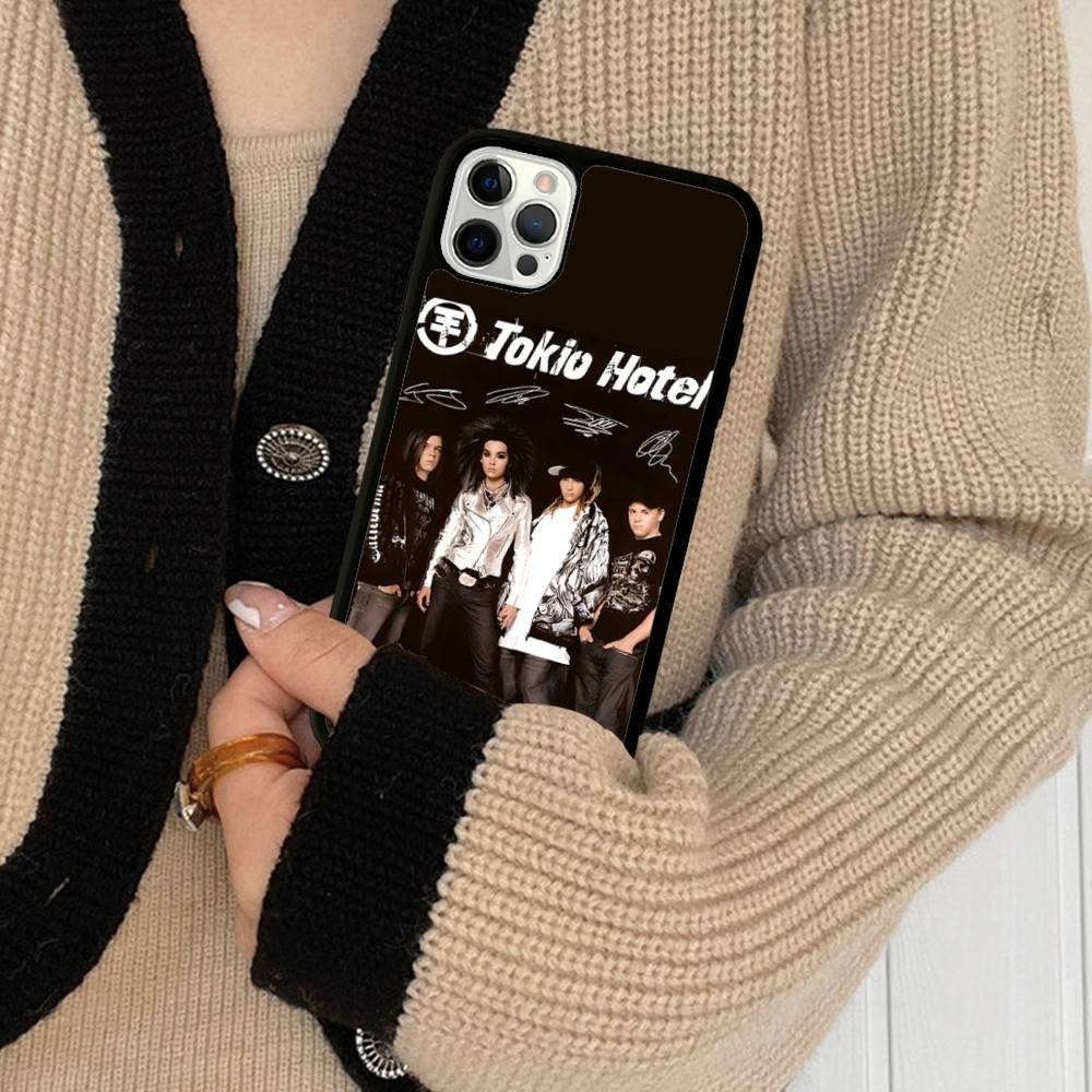 Tokio Hotel Band Phone Case Wireless Charging PC+TPU For IPhone 11 12 13 14 15 16 17 Pro Max Plus Case