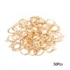 50Pcs Ear Hook Gold Silver Plated Iron Lever Back Earring Hooks For DIY Earring Jewelry Daily Making Supplies