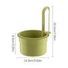 Kitchen Sink Strainer Basket Press Automatic Dumping Hangable Filter Fruit Vegetable Leftover Waste Draining Colander for Home