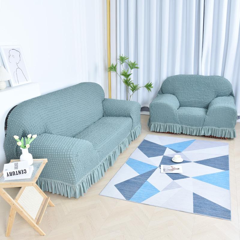 Old Fashioned Sofa Cover All Inclusive Universal Cover Thickened Four Seasons Universal Type One Two and Three Groups Anti Cat Scratch