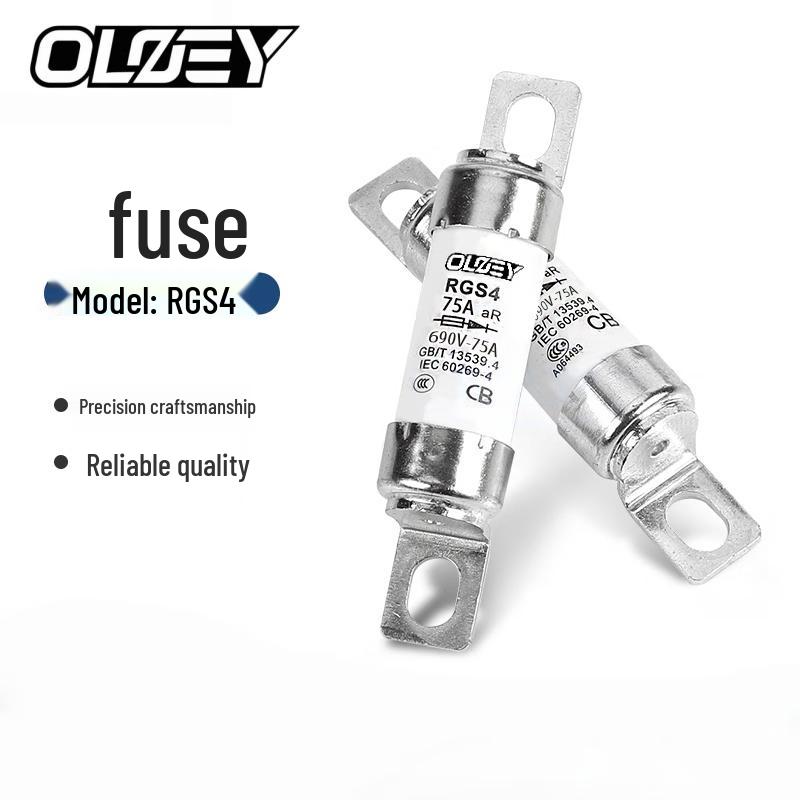 OLOEY RGS4 690V 75A Snelwerkende Zekering
