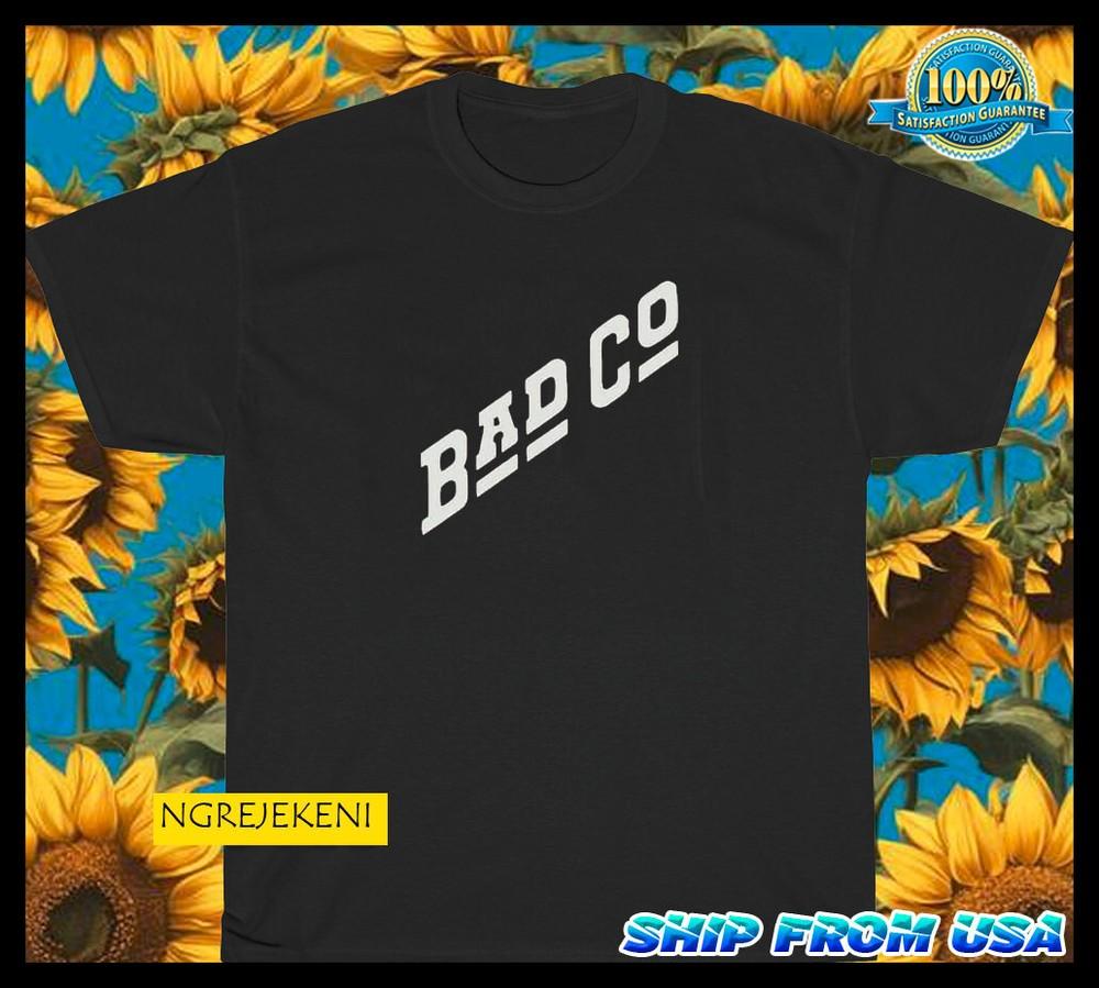 Новый товар BAD CO Логотип Bad Company американская смешная футболка РАЗМЕР S-5XL Унисекс футболка S